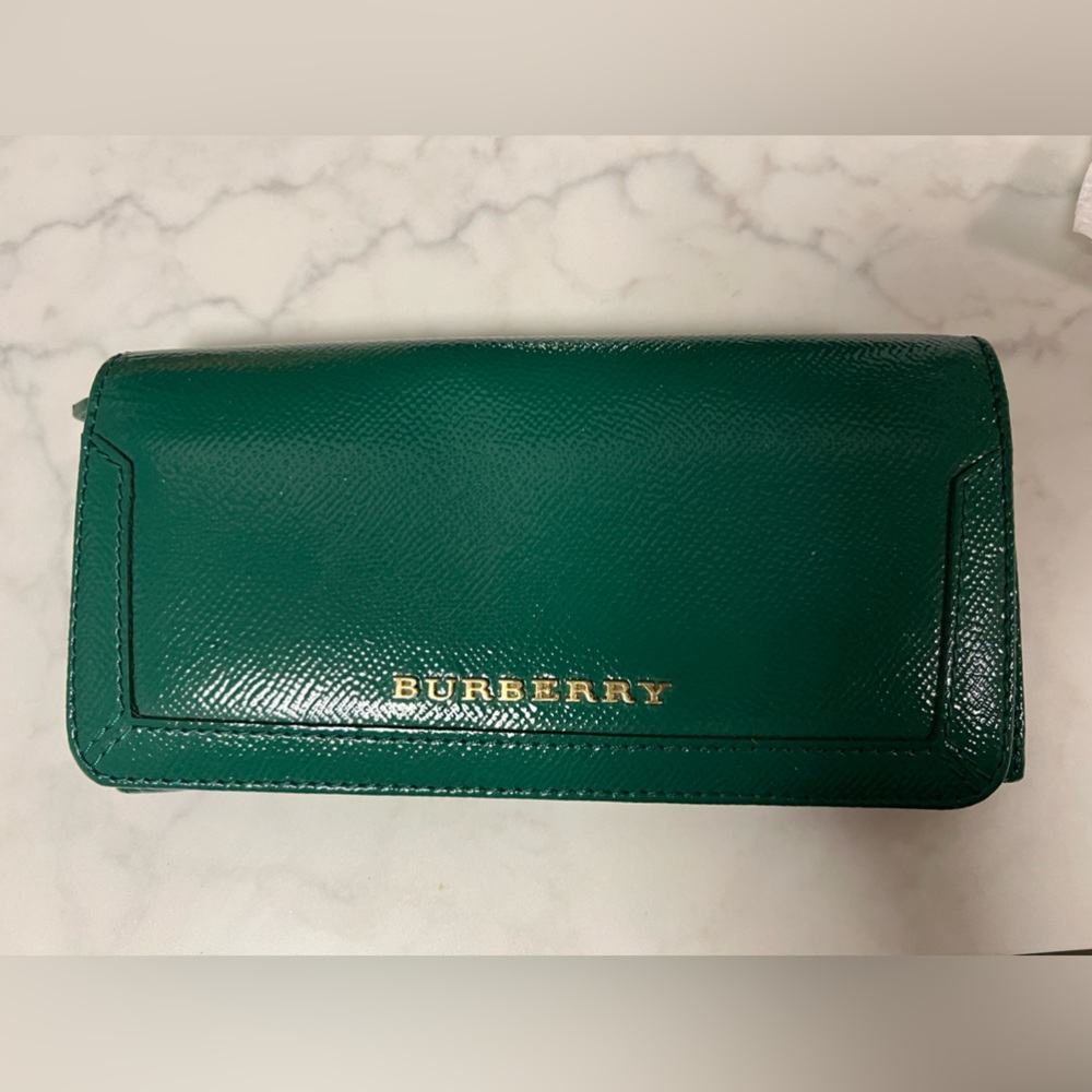 Burberry Patent Leather Wallet